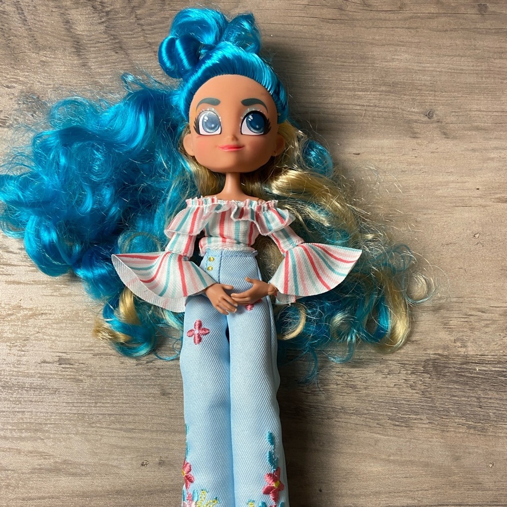 2019 HAIRMAZING HAIRDORABLES LOL 11" NOAH DOLL Blue‎ Hair